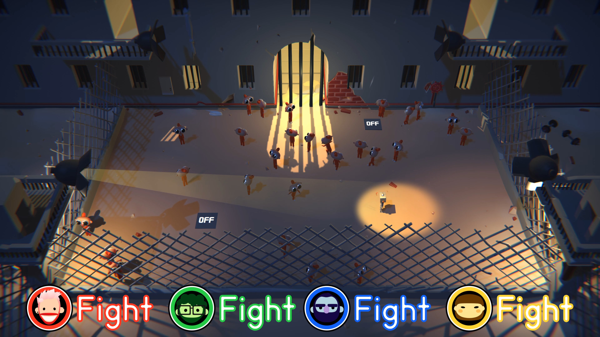 An Unspottable level full of lookalike robots